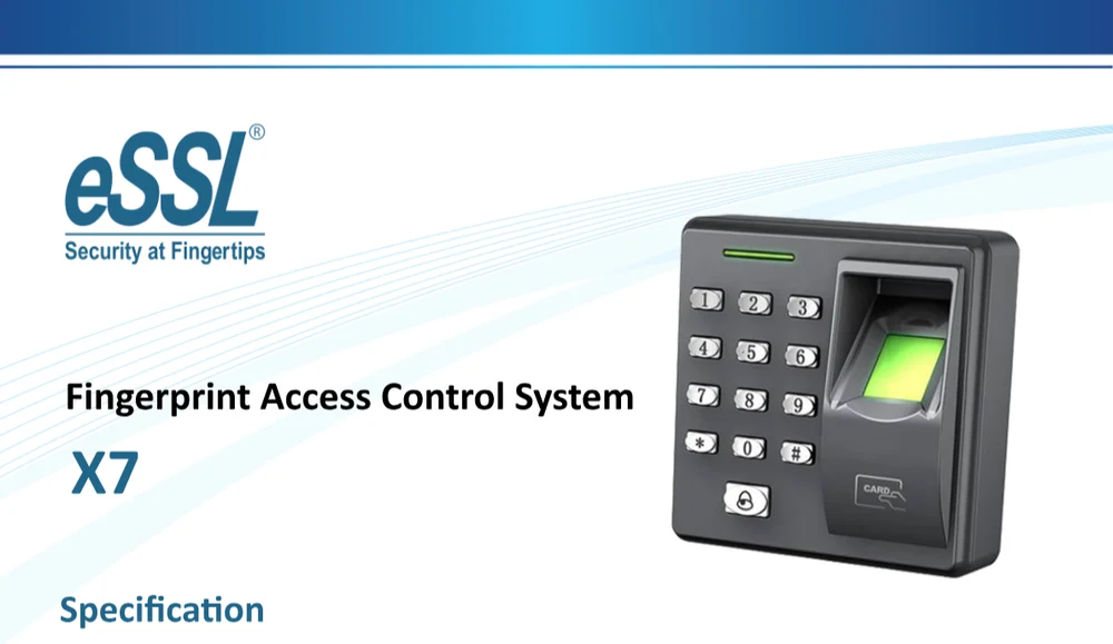 ESSL Fingerprint & Card Access Control Device