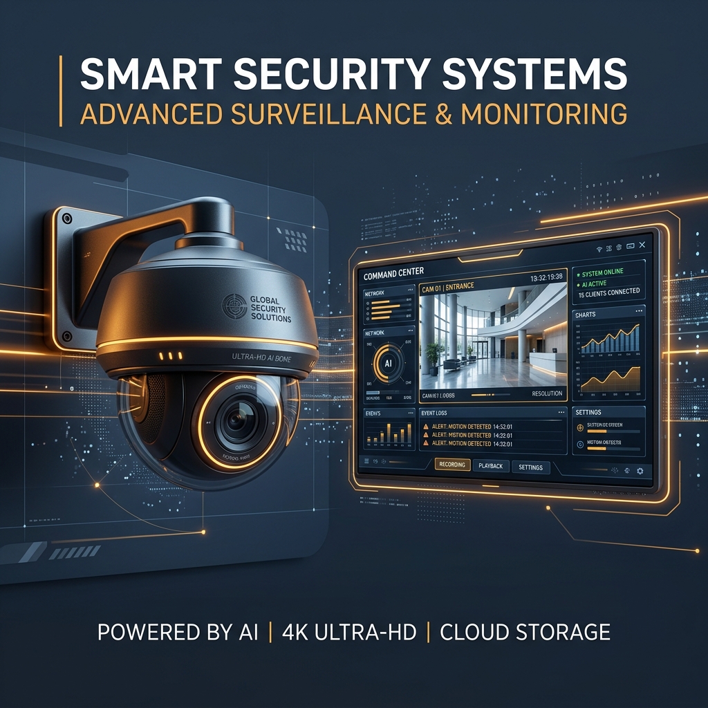 Surveillance Camera System Banner